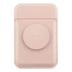 Uniq Flixa Magnetic Card Holder And Pop-Out Grip-Stand -  Blush Pink